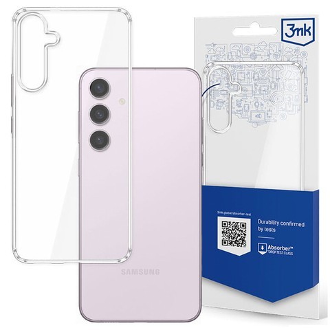 Etui do Samsung Galaxy S24 3mk Armor Case Clear obudowa pancerne plecki przezroczyste + Szkło