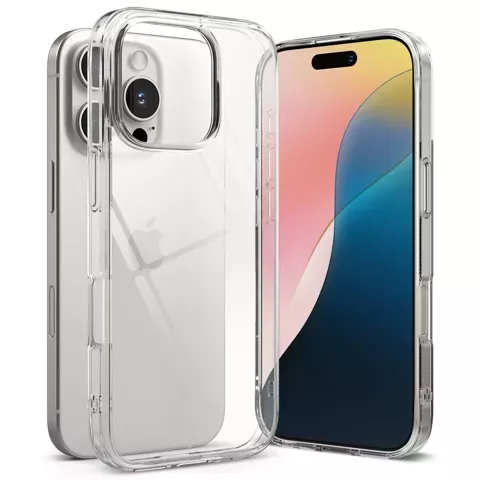 Etui hybrydowe Ringke Fusion do iPhone 16 Pro Max Clear