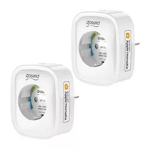 Inteligentne gniazdko WiFi Gosund SP1-H, 2 sztuki (HomeKit) (dwupak)