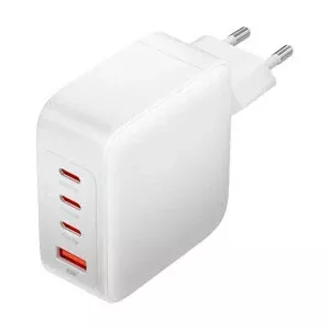 Ładowarka Sieciowa Vention FEIW0-EU 3xUSB-C USB-A GaN 140W Biała