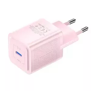 Ładowarka Sieciowa Vention FEPP0-EU USB-C GaN 20W Różowa