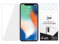 Szkło 3mk Flexible Glass 7H Apple iPhone 11 + Szkło na obiektyw