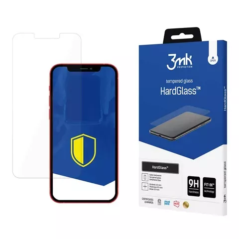 Szkło hartowane do Apple iPhone 13/13 Pro/16e - 3mk HardGlass™