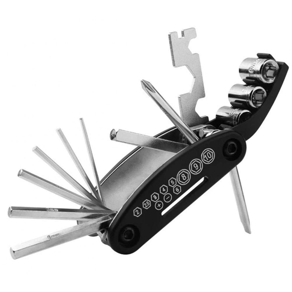 Zestaw naprawczy do roweru klucze rowerowe Multitool 15w1 z etui Imbusy ...