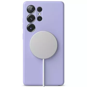  Etui do Samsung Galaxy S25 Ultra Lavender Ringke Silicone Magnetic MagSafe