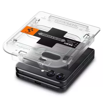 2-Pack Szkło hartowane Spigen Glas.TR ”EZ Fit” do Samsung Galaxy Z Flip 5 clear