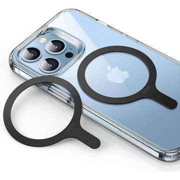 2x Blaszka magnetyczna podkładka do MagSafe ESR HALOLOCK Magnetic Ring do iPhone Czarne