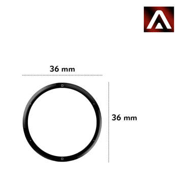 2x Elastyczne Szkło 3D Alogy do Garmin Venu 2s 40mm Black