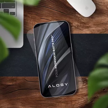 2x Folia "MATOWA" do Samsung Galaxy A55 5G Hydrożelowa Alogy HydroSkin Matte Pro™ na ekran do etui "BEZ ODCISKU PALCÓW"