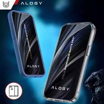 2x Folia "MATOWA" do Samsung Galaxy A55 5G Hydrożelowa Alogy HydroSkin Matte Pro™ na ekran do etui "BEZ ODCISKU PALCÓW"