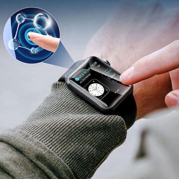 2x Folia ochronna Hydrożelowa hydrogel Alogy do smartwatcha do Apple Watch 3 (38mm)