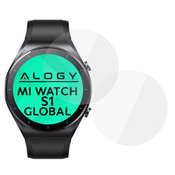2x Szkło Hartowane ochronne na ekran Alogy do Xiaomi Mi Watch S1 Global