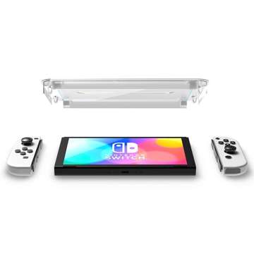 2x Szkło hartowane Spigen Glas.tR EZ Fit do Nintendo Switch Oled