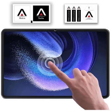 2x Szkło hartowane do Xiaomi Pad 6 / 6 Pro 11" 2023 ochronne szkiełko na tablet ekran 9H Alogy Pro+