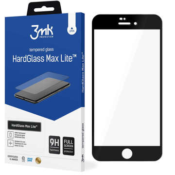 3mk Szkło hartowane HardGlass Max Lite do Apple iPhone SE 2020/ 2022 Black