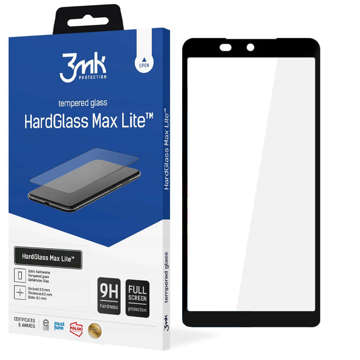 3mk Szkło hartowane HardGlass Max Lite do Samsung Galaxy Xcover 5 Black