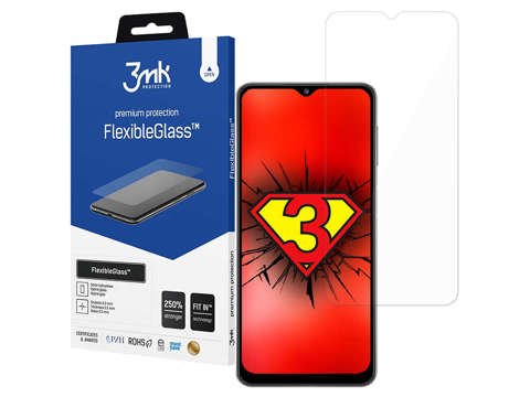 3mk Szkło hybrydowe ochronne Flexible Glass 7H do Samsung Galaxy A22 5G