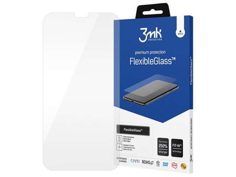 3mk Szkło ochronne Flexible Glass 7H do Apple iPhone 12/ 12 Pro 6.1