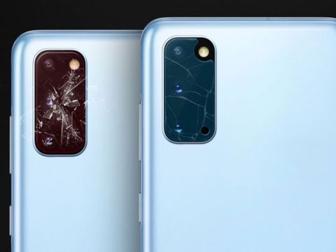 3x Szkło Ringke ID Glass na aparat obiektyw do Samsung Galaxy S20