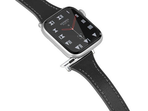 Adapter zapięcie do paska Alogy do Apple Watch 42/44/45mm Srebrny