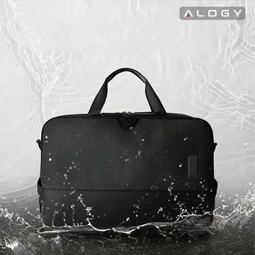 Alogy Torba podróżna ochronna pokrowiec Futerał do laptopa, MacBook'a Air Pro do 15.6" Outdoor Traveller Czarna