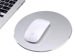 Alogy aluminiowa podkładka pod mysz do apple magic mouse okrągła srebrna