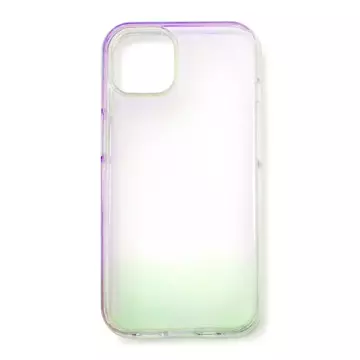 Aurora Case etui do iPhone 12 Pro Max żelowy neonowy pokrowiec fioletowy