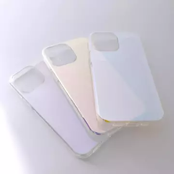 Aurora Case etui do iPhone 12 Pro Max żelowy neonowy pokrowiec fioletowy