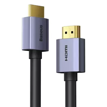 Baseus High Definition Series kabel HDMI 2.0 4K 60Hz 1,5m czarny (WKGQ020101)