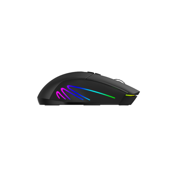 Bezprzewodowa mysz gamingowa Havit GAMENOTE MS1021W RGB 800-7000 DPI USB+ 2,4 GHz