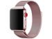 Bransoleta Milanese pasek Alogy do Apple Watch 38/40/41mm różowa