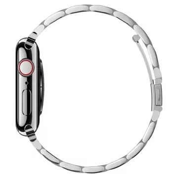 Bransoleta Spigen modern fit band apple watch 4 / 5 / 6 / 7 / 8 / se (38 / 40 / 41 mm) silver