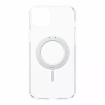 CARE by PanzerGlass Kickstand CaseiPhone 15 Plus 6,7" MagSafe srebrny/silver 1416