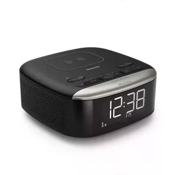 Cyfrowe radio FM budzik Bluetooth z ładowarką Qi Philips TAR7606/10