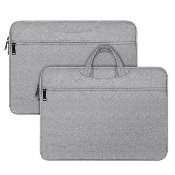 DUX DUCIS LBTC - torba na laptop 14-15,4" Horizontal Handbag - jasno szary