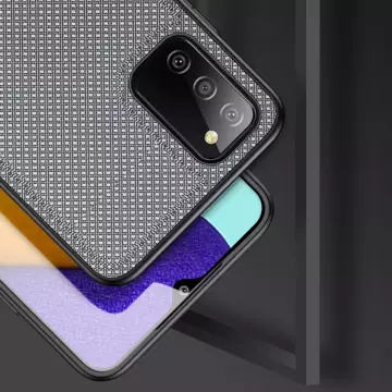 Dux Ducis Fino etui pokrowiec pokryty nylonowym materiałem Samsung Galaxy A03s szary