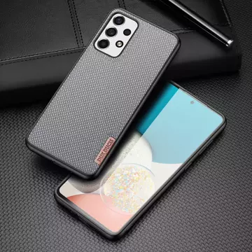 Dux Ducis Fino etui pokrowiec pokryty nylonowym materiałem Samsung Galaxy A73 niebieski