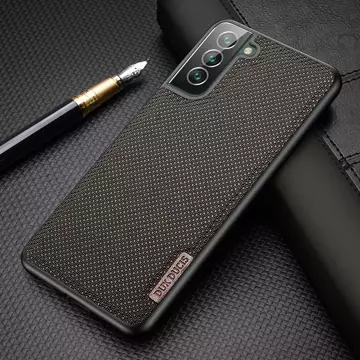 Dux Ducis Fino etui pokrowiec pokryty nylonowym materiałem Samsung Galaxy S22+ (S22 Plus) zielony