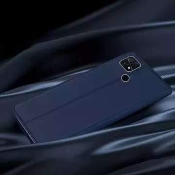 Dux Ducis Skin Pro etui Xiaomi Poco C40 pokrowiec z klapką portfel na kartę podstawka złote