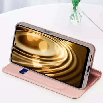 Dux Ducis Skin Pro etui do Xiaomi Redmi Note 12 Pro+ pokrowiec z klapką portfel na kartę podstawka czarne