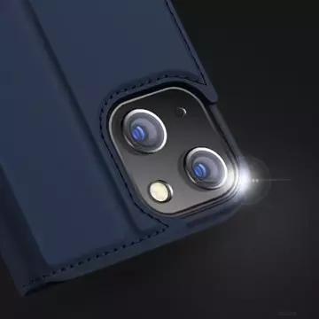 Dux Ducis Skin Pro kabura etui pokrowiec z klapką iPhone 13 mini niebieski