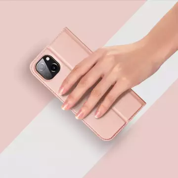 Dux Ducis Skin Pro kabura etui pokrowiec z klapką iPhone 14 złoty