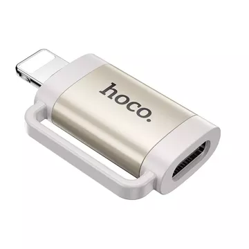 EOL HOCO Adapter OTG Lightning (męski) do Typ C (żeński) 2A UA31B Szary