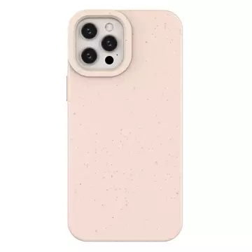 Eco Case etui do iPhone 12 Pro Max silikonowy pokrowiec obudowa do telefonu różowy