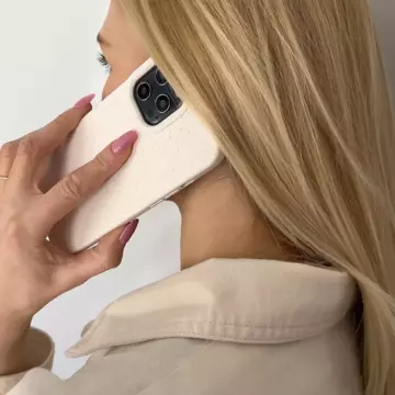 Eco Case etui do iPhone 12 silikonowy pokrowiec obudowa do telefonu biały