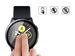 Elastyczne Szkło 3D Alogy do Samsung Galaxy Watch Active 2 44mm Czarne
