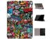 Etui Alogy Book Cover Huawei MediaPad T5 10.1 Graffiti