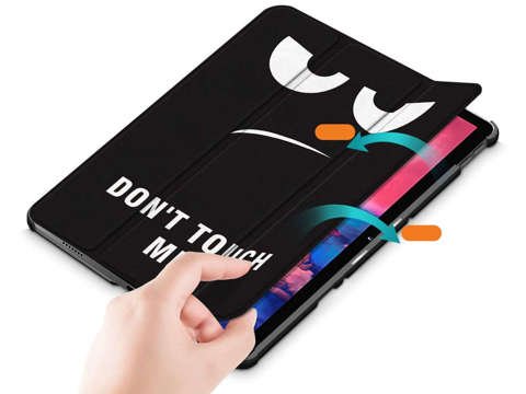 Etui Alogy Book Cover do Lenovo M10 Gen 2 TB-X306 Don't Touch Me