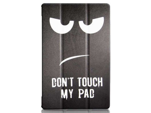 Etui Alogy Book Cover do Lenovo M10 Plus 10.3 TB-X606 Don't touch my pad