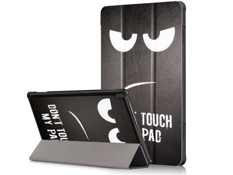 Etui Alogy Book Cover do Lenovo M10 TB-X505 F/L Don't Touch My Pad + Folia + Rysik